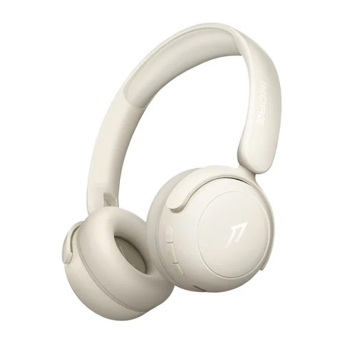 1MORE SonoFlow Mini Bluetooth fejhallgató, BT 5.4, gyorstöltés, akár 65óra üzemidő, fehér (HQ20-White)