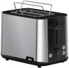 Braun HT1510BK PurShine 2 szeletes kenyérpirító, 900Watt, inox-fekete