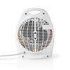 Nedis HTFA13CWT ventilátoros hősugárzó, 1000/2000Watt, hőfokszabályzás, max.20m2, fehér