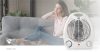 Nedis HTFA13CWT ventilátoros hősugárzó, 1000/2000Watt, hőfokszabályzás, max.20m2, fehér