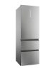 Haier HTW5618CNMG alulfagyasztós hűtőszekrény, 235/125liter, NoFrost, 35dB, Wi-Fi, ezüst