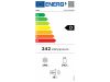 Haier HTW7720DNGB alulfagyasztós hűtőszekrény, 343/140liter, NoFrost, 70cm széles, 37dB, fekete