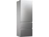 Haier HTW7720ENMP alulfagyasztós hűtőszekrény, 343/140liter, NoFrost, 70cm széles, 37dB, inox