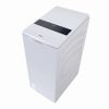 Haier HW90-BPD13386U-S felültöltős mosógép, inverteres, 9kg, 1300rpm, 72dB, Wi-Fi, fehér