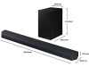 Samsung HW-Q60B/EN 3.1 csatornás hangprojektor
