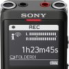 Sony ICD-UX570B digitális diktafon, USB csatlakozó, sztereó felvétel, 4GB, microSD, akkumulátoros