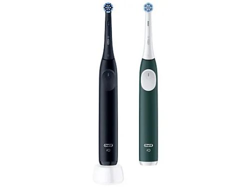 Oral-B iO Series 2 DuoPack elektromos fogkefe, fekete-zöld