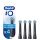 Oral-B iO Ultimate Clean elektromos fogkefe pótfej, 4 db-os, fekete (iORBCB-4)