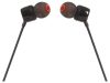 JBL Tune 110 In-Ear vezetékes fülhallgató, mikrofonos, fekete