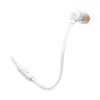 JBL Tune 110 In-Ear vezetékes fülhallgató, mikrofonos, fehér