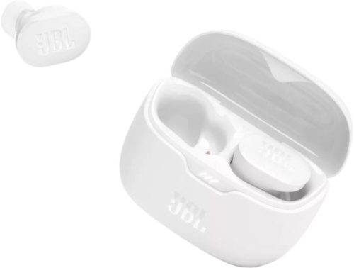 JBL Tune Buds WHT True Wireless aktív zajszűrős fülhallgató, Bluetooth 5.3 LE, fehér