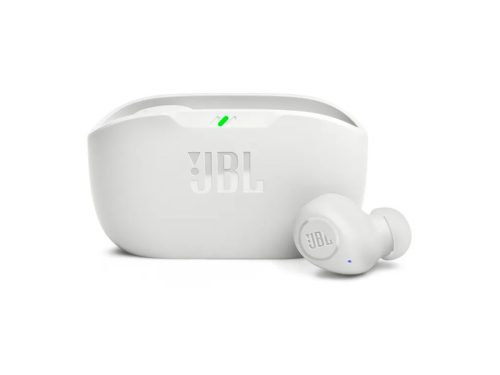 JBL Vibe Buds True Wireless fülhallgató, BT 5.2, IP54, fehér