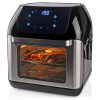 Nedis KAAFO300EBK forró levegős sütő, 12liter, 1500Watt, 65–200 °C, fekete