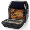 Nedis KAAFO300EBK forró levegős sütő, 12liter, 1500Watt, 65–200 °C, fekete