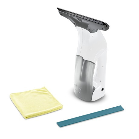 Kärcher Karcher WV 1 Bath Edition akkumulátoros ablaktisztító, 25cm széles fej, 70m2, akku, fehér - fekete (1.633-619.0)