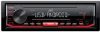 JVC KD-X162 mechanika nélküli autóhifi fejegység, 4 x 50 W, USB, AUX, piros