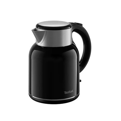 Tefal KO1908E0 Thermo Protect XL vízforraló, 1.9liter, 1650Watt, duplafalú, fekete -inox