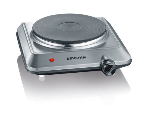 Severin KP 1092 hordozható elektromos főzőlap,1500Watt, 18cm, inox