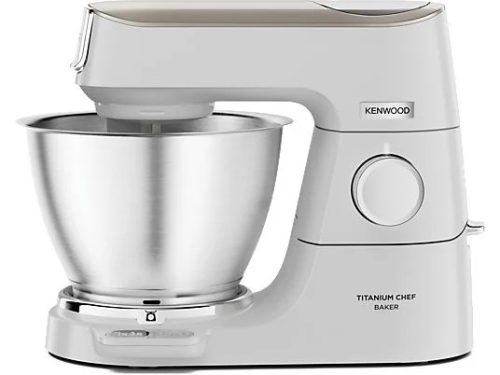Kenwood KVC65.001WH Titanium Chef Baker dagasztógép, 1200Watt, 5literes tál, inox