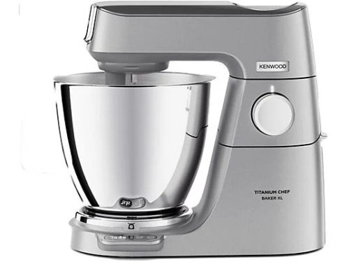 Kenwood KVL85.004SI Titanium Chef Baker XL dagasztógép, 1200Watt, 7 és 5 literes tál, ezüst