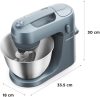 Kenwood KZM35.000GY kMix konyhai robotgép, 800Watt, 4lireres tál, 6 sebesség, kék