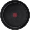 Tefal L3999953 Tefal Ingenio Black Stone edény és serpenyő készlet, üveg fedő, 13 részes, levehető nyél, indukciós, tapadásmentes bevonat