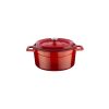LAVA Trendy öntöttvas lábos, piros, 16cm, 1l + fedő