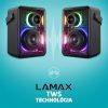 Lamax CyberWave1 hordozható aktív party hangfal, 50Watt, BT 5.3, TWS, IPX6