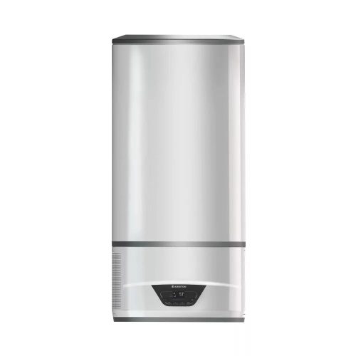 Ariston Lydos Hybrid 80 függőleges bojler, hibrid: elektromos -hőszivattyús technológia, 80liter, 1.2kW, zománcozott tartály és fűtőszál, , IPX4