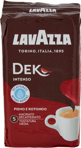 Lavazza DEK Intenso koffeinmentes őrölt kávé 250g