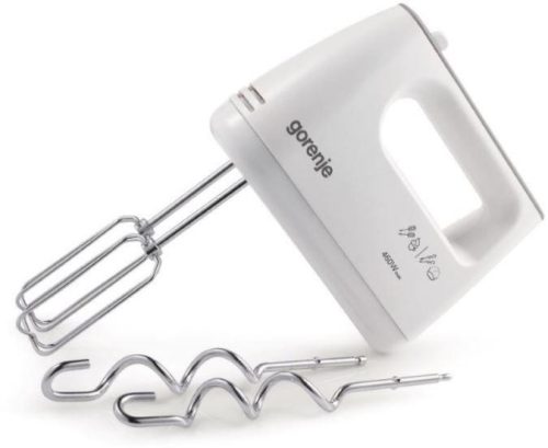 Gorenje M420CW kézi mixer, 450Watt, 5 sebesség, fehér