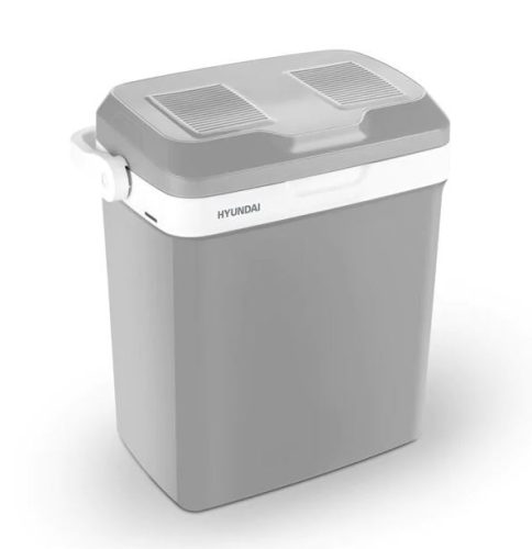 Hyundai MC18 autós hűtő-fűtő táska, 12Volt, 55W,20 liter, szürke