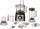 Bosch MCM3501M MultiTalent kompakt konyhai robotgép, 800Watt, 2 fokozat, 2.3liter, 0.8kg, inox
