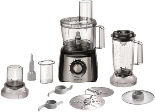 Bosch MCM3501M MultiTalent kompakt konyhai robotgép, 800Watt, 2 fokozat, 2.3liter, 0.8kg, inox