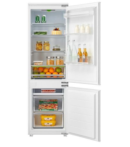 Midea MDRE379FGF01 beépíthető alulfagyasztós hűtőszekrény, 192/79 liter, fehér