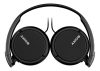 Sony MDRZX110APB vezetékes mikrofonos fejhallgató, fekete
