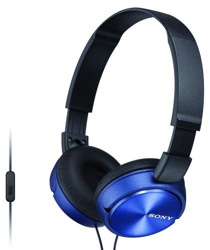 Sony MDRZX310APL vezetékes mikrofonos fejhallgató, kék