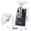 Bosch MFW3630A CompactPower húsdaráló, 1600Watt, 2kg/perc, 2 sebesség, fekete-fehér