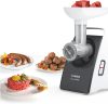 Bosch MFW3630A CompactPower húsdaráló, 1600Watt, 2kg/perc, 2 sebesség, fekete-fehér