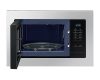 Samsung MG23A7013CT/EO beépíthető grilles mikrohullámú sütő, 23liter, 1100Watt, inox/fekete