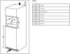 Samsung MG23A7318CK/E2 beépíthető grilles mikrohullámú sütő, 23liter, fekete
