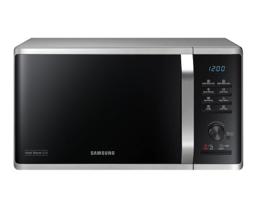 Samsung MG23K3575AS/EO grilles mikrohullámú sütő kerámia bevonattal, 23liter, 800W, ezüst