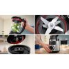 Bosch MMB6762M Serie 6 VitaPower turmixgép, 1800Watt, 2literes üveg kehely, fokozatmentes, 6késes, inox -fekete