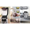 Bosch MMB6762M Serie 6 VitaPower turmixgép, 1800Watt, 2literes üveg kehely, fokozatmentes, 6késes, inox -fekete