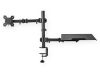 Nedis MMSISNB110BK asztali monitor és laptop tartó konzol, 15-32", VESA 100x100, fekete