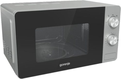 Gorenje MO17E1S szabadonálló mikrohullámú sütő, 700 W, 17 liter, ezüst