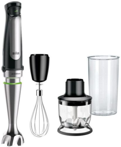 Braun MQ7025X MultiQuick 7 botmixer, 3in1, 1000Watt, fekete-ezüst