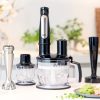 Braun MQ7087X MultiQuick 7 botmixer készlet, 1000Watt, fekete-inox