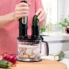 Braun MQ7087X MultiQuick 7 botmixer készlet, 1000Watt, fekete-inox