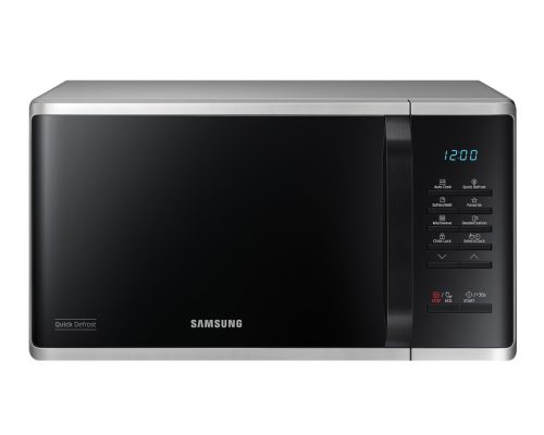 Samsung MS23K3513AS/EO kerámia bevonatos mikrohullámú sütő, 23liter, 800Watt, digitális, ezüst
